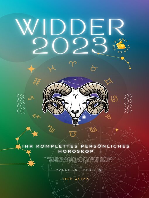 Title details for Ihr komplettes persönliches Widder-Horoskop 2023 by Iris Quinn - Available